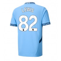 Maglie da calcio Manchester City Rico Lewis #82 Prima Maglia 2024-25 Manica Corta